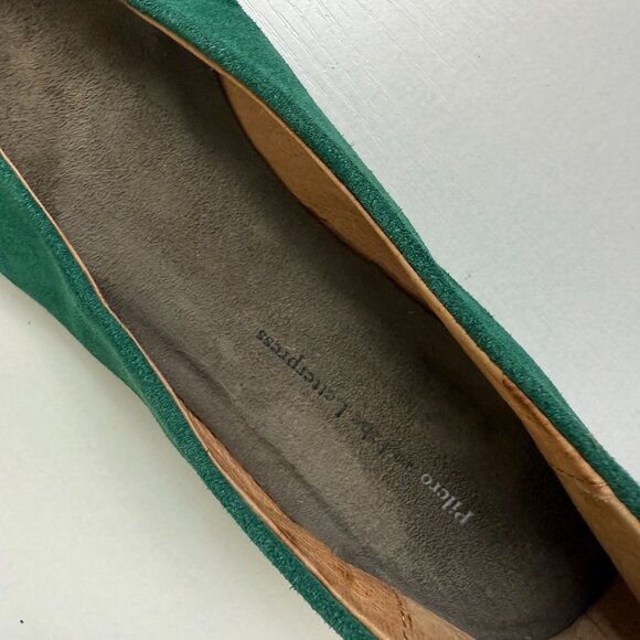 Anthropologie Pilcro and the Letterpress Suede Flats - Picture 8 of 11